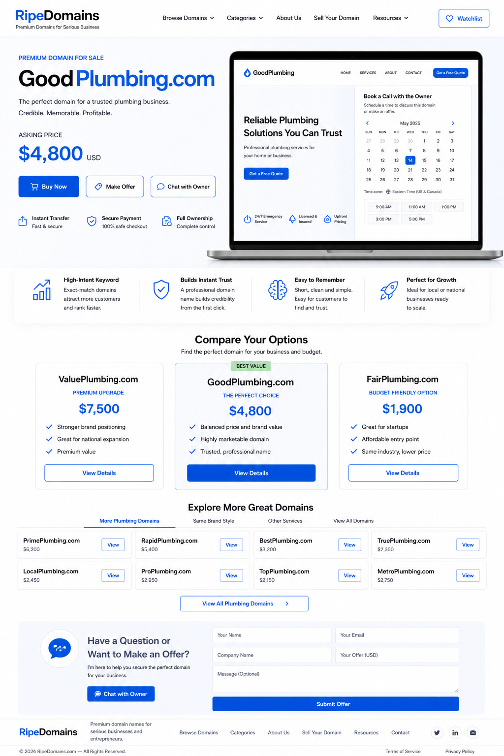Logo for GoodPlumbing.com