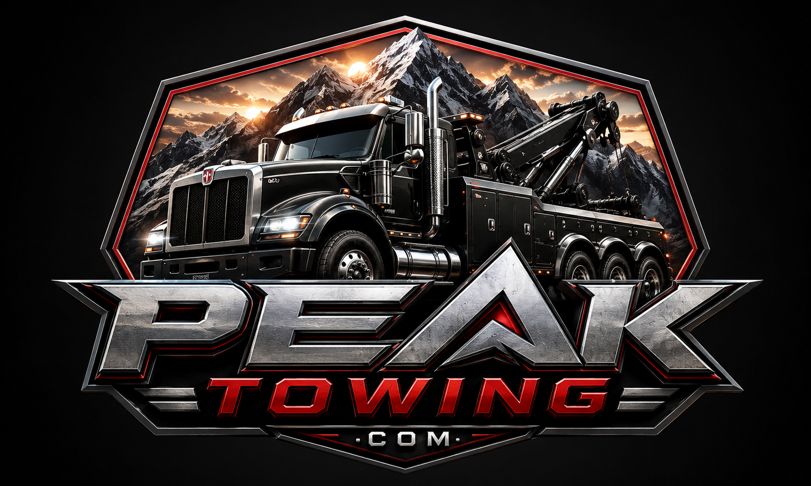 Logo for PeakTowing.com