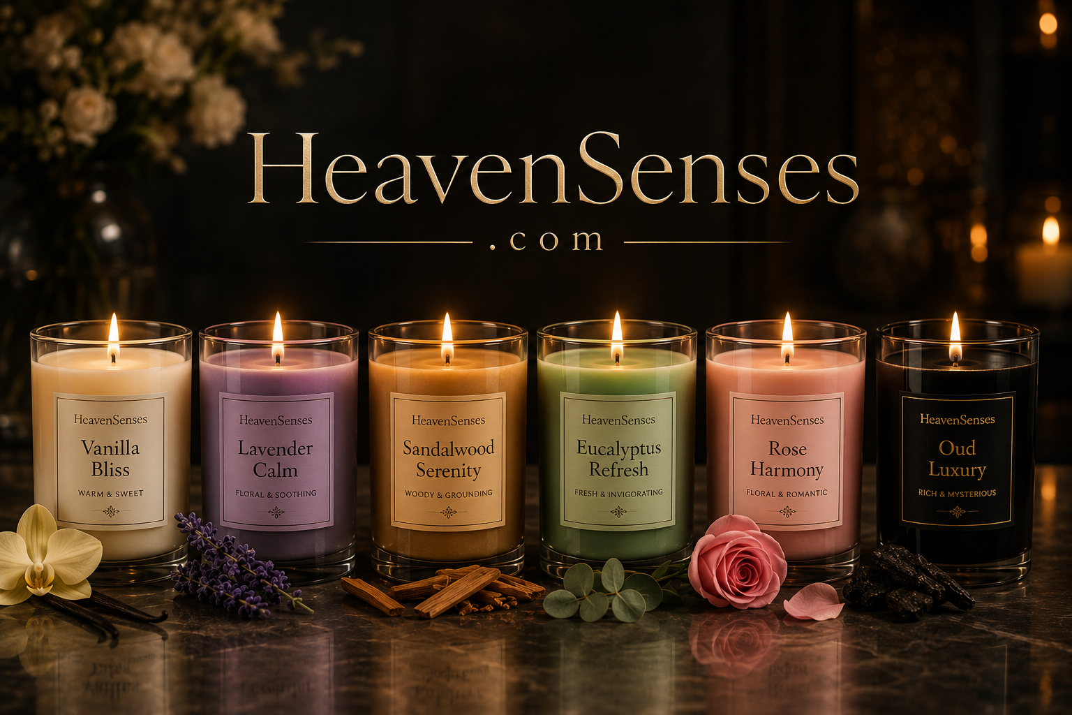 Logo for HeavenSenses.com
