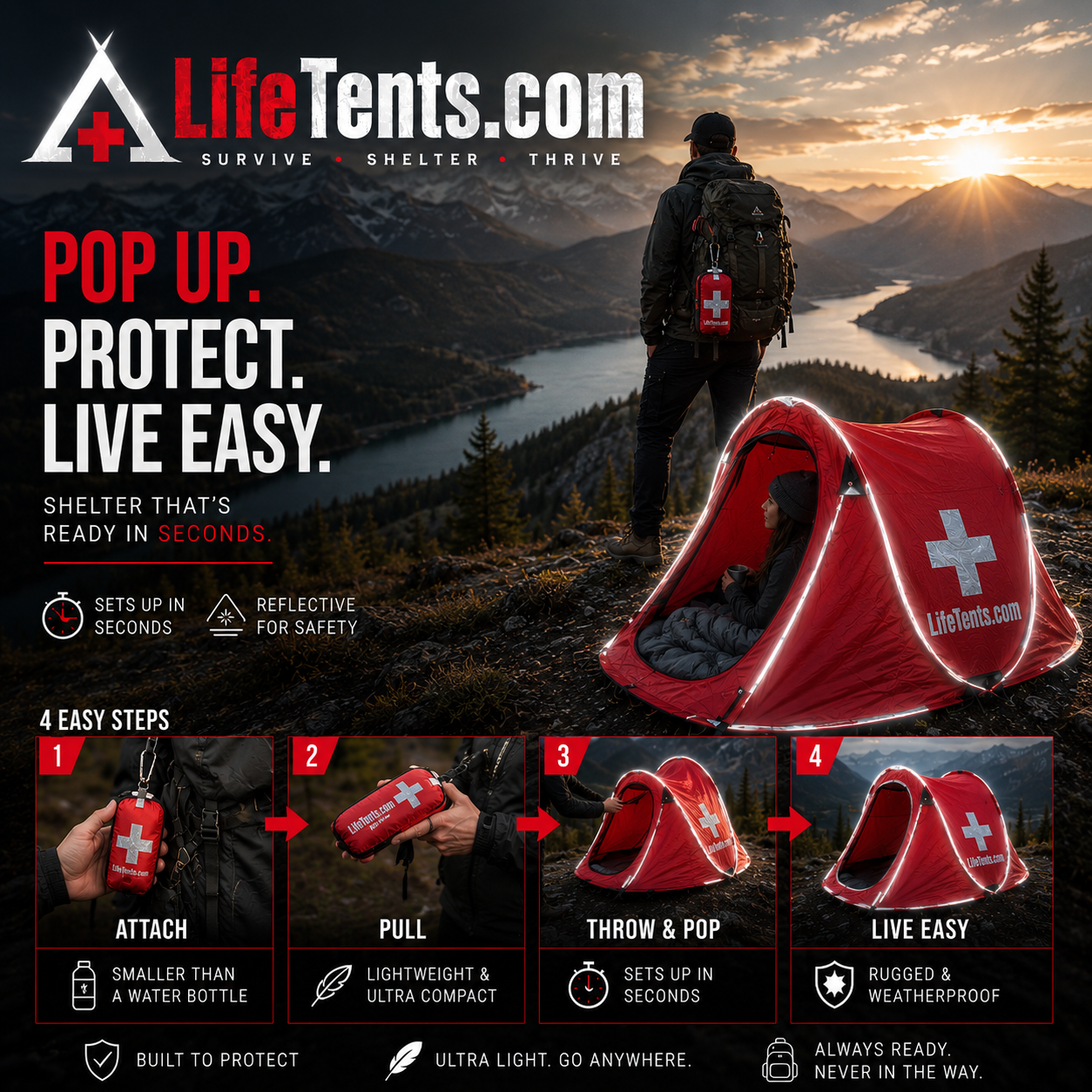 Logo for LifeTents.com