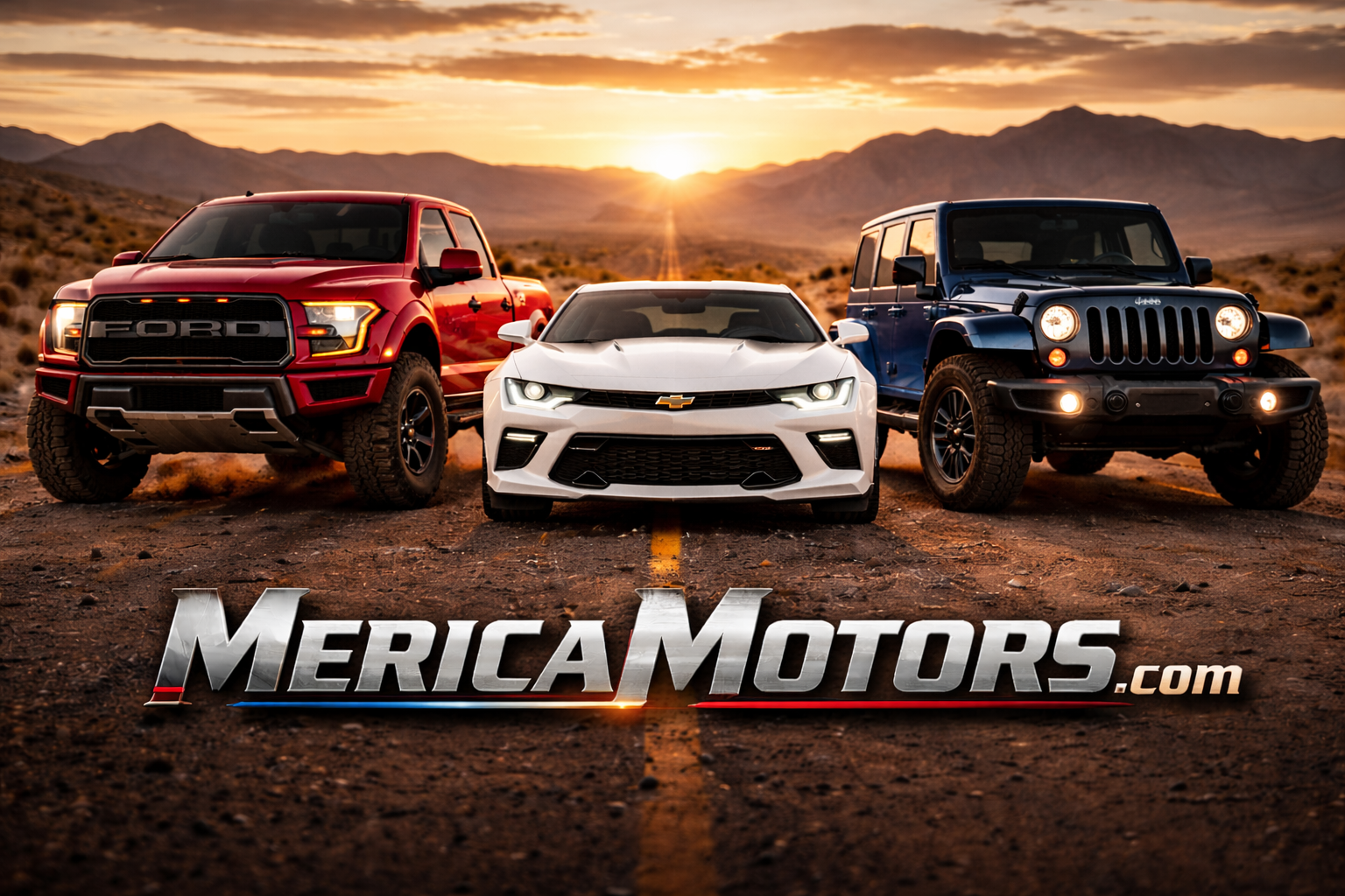 Logo for MericaMotors.com