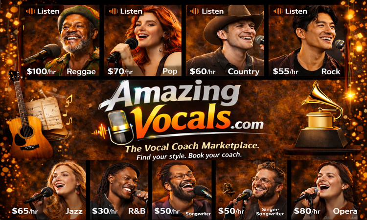 Logo for AmazingVocals.com