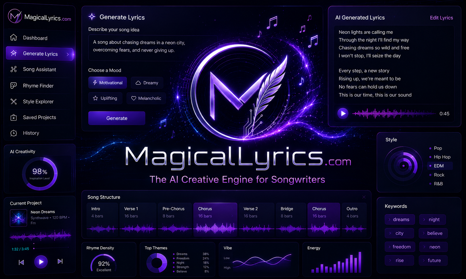 Image for MagicalLyrics.com