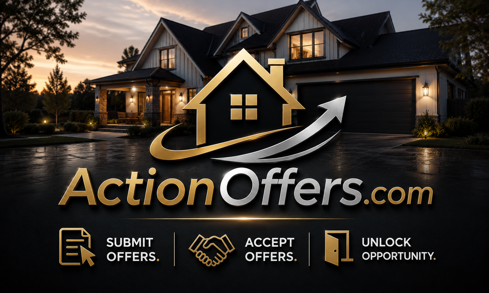 Logo for ActionOffers.com