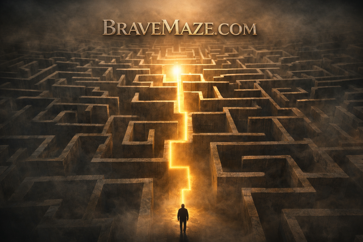 Logo for BraveMaze.com