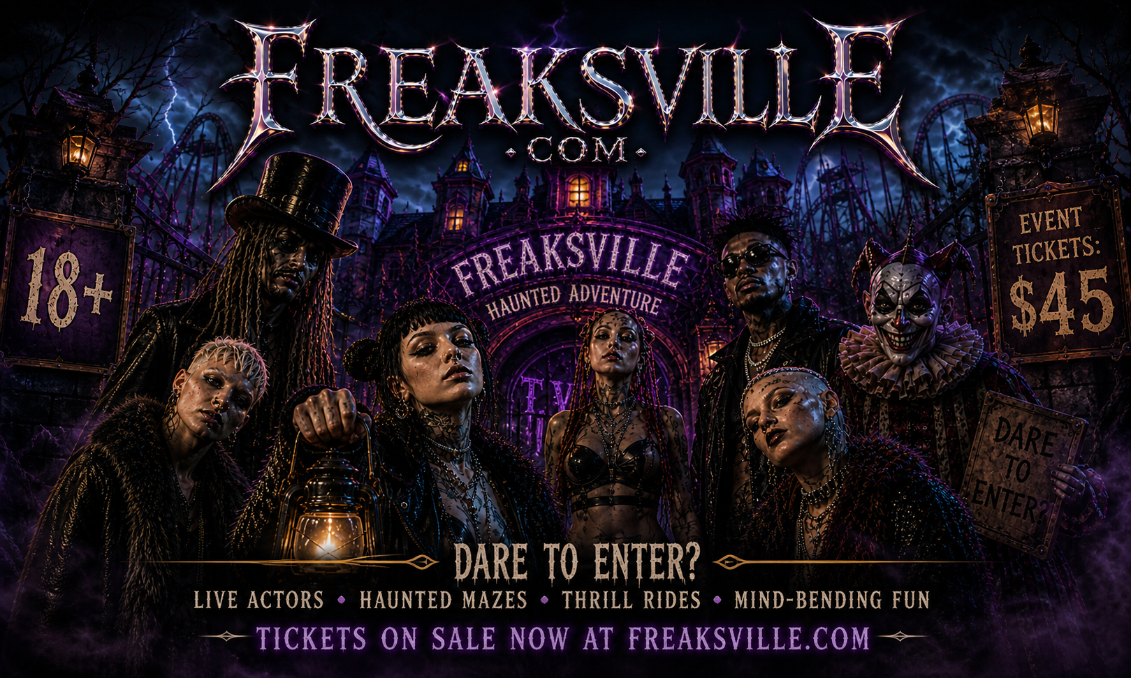 Logo for FreaksVille.com