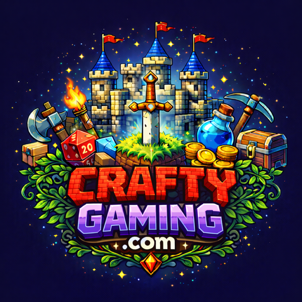 Logo for CraftyGaming.com