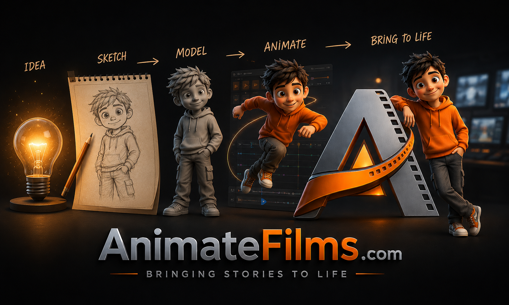 Logo for AnimateFilms.com